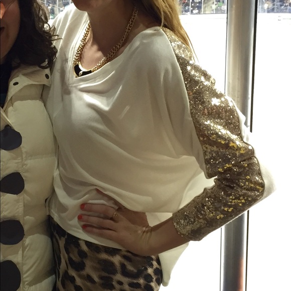 Tobi sequined stripes sweater - Picture 1 of 2